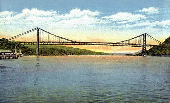 Vintage view from the southwest