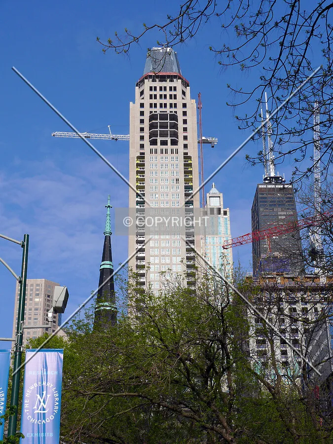 View to the east from Walton Street at Washington Square Park