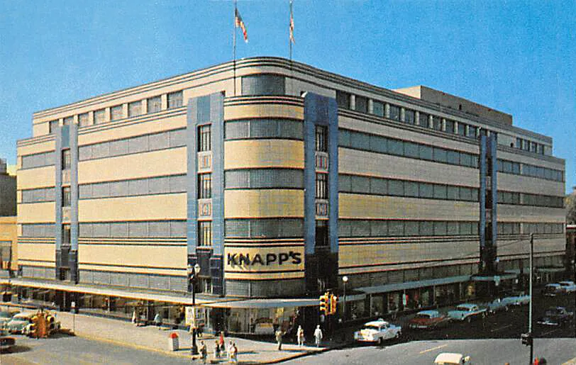 Vintage view from the northeast