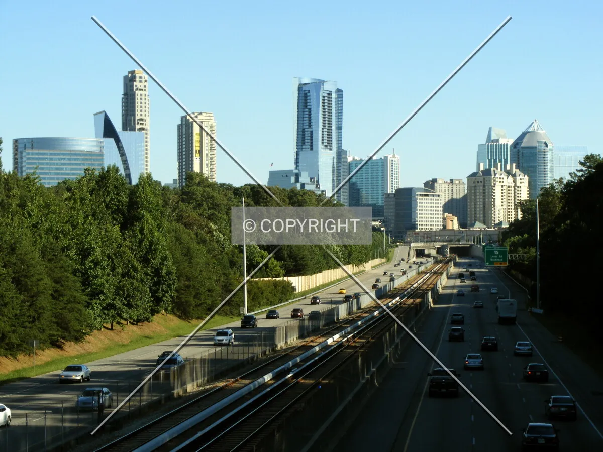 Looking south toward Buckhead