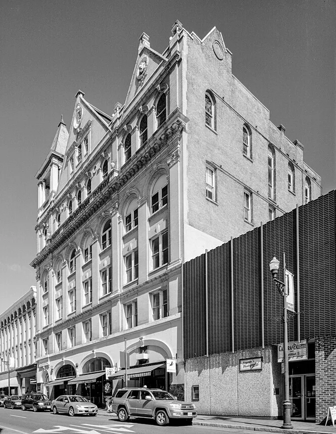 Vintage view from the southeast