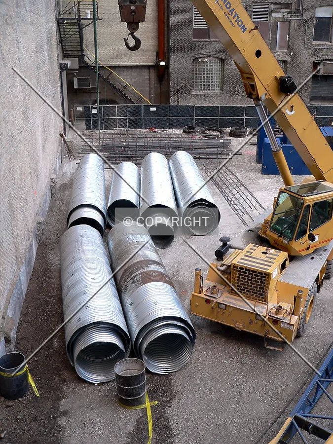 Several caisson liners