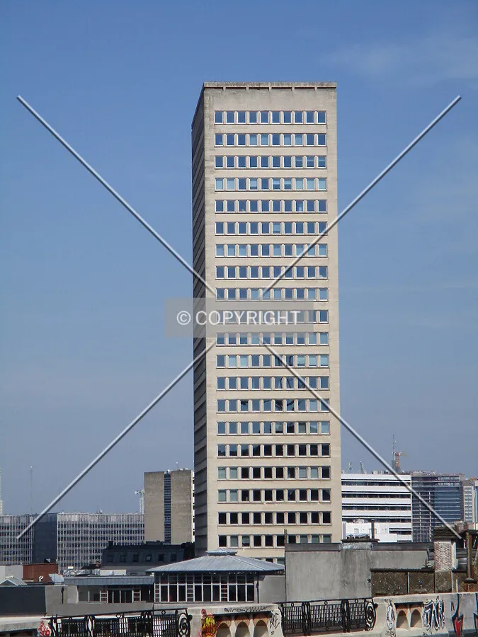 View from Place Poelaert
