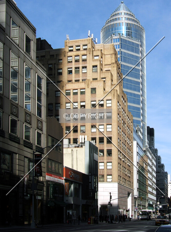 View from the south along Lexington Avenue