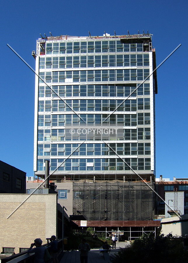 View from the southwest on the High Line