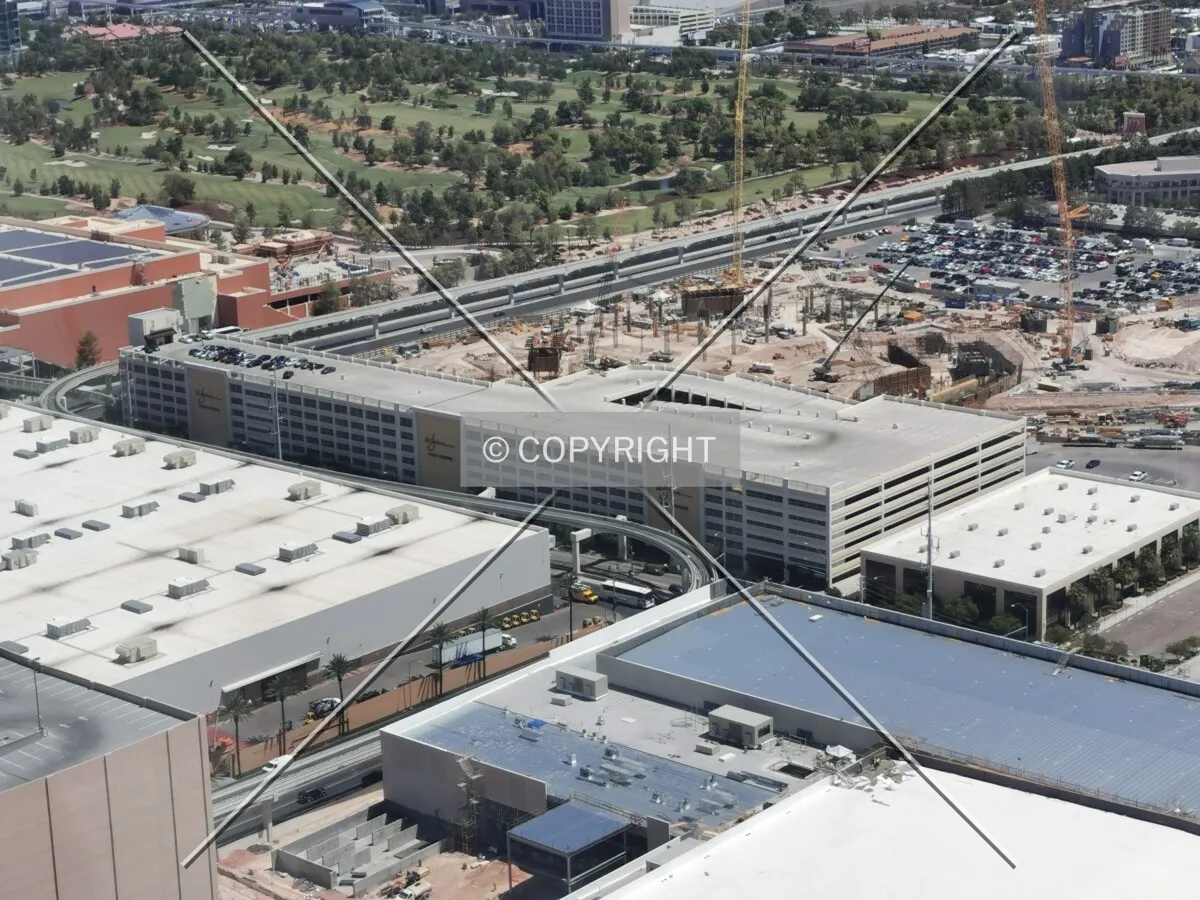 View over Las Vegas from High Roller