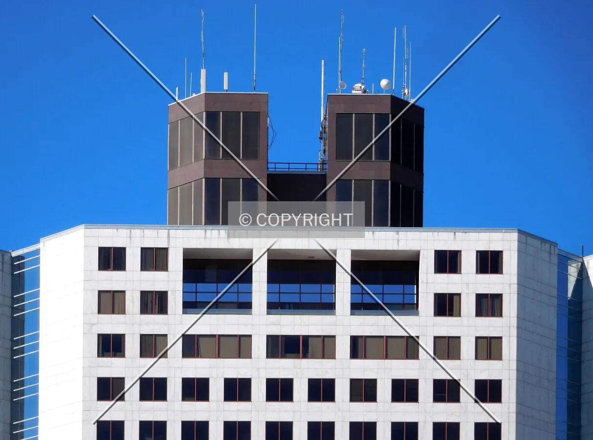 Upper floors from the east