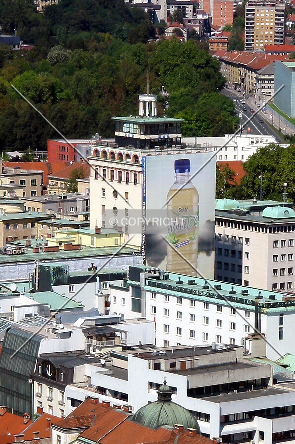 View from Ljubljana Castle