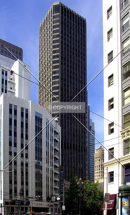 Looking northeast from across Market Street