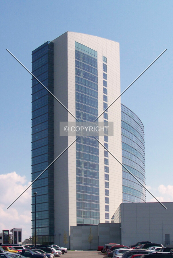 View from the northwest; September 3, 2009