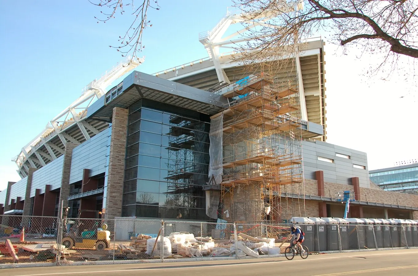 View from the northeast