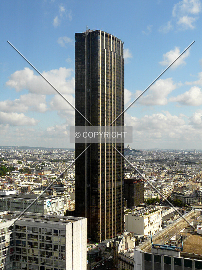 View from the 20th floor of Hôtel Méridien Montparnasse