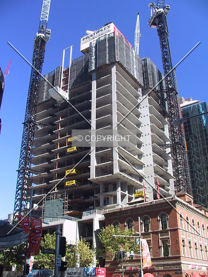 View of the northeast corner