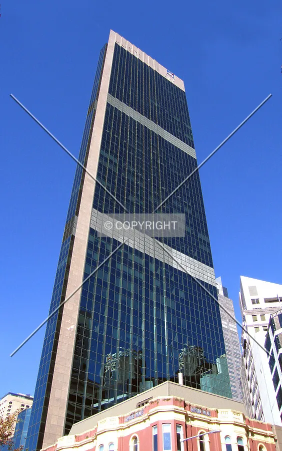 Looking up from Alfred Street