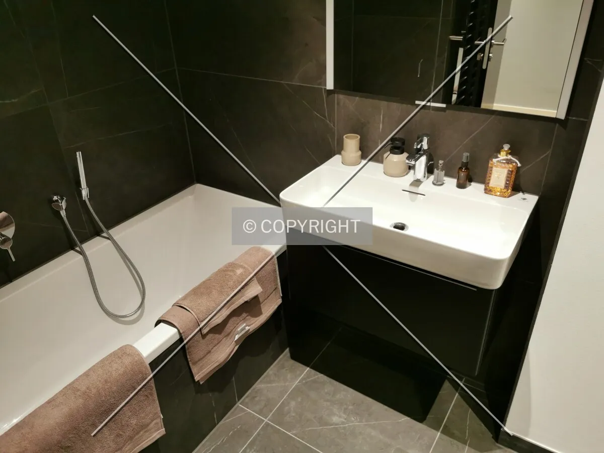 A model apartment for rent
