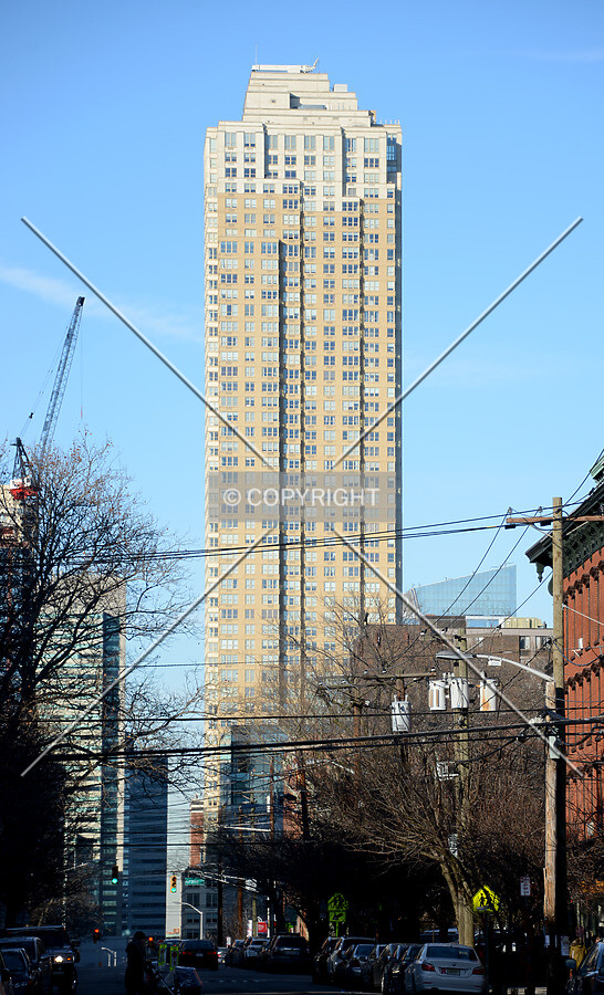 View from the south on Washington Street