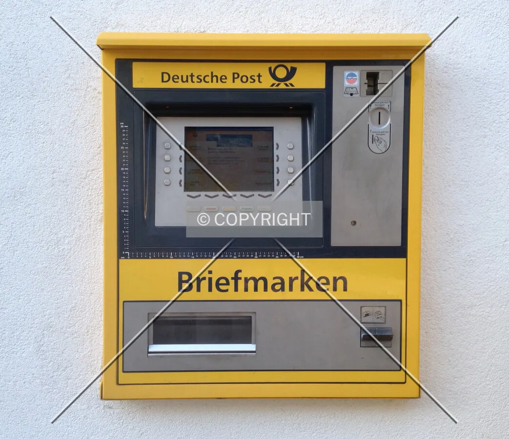 An automatic stamp selling machine