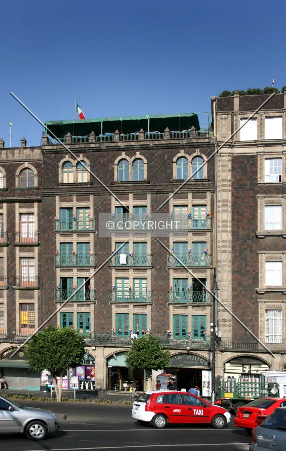 View of east facade