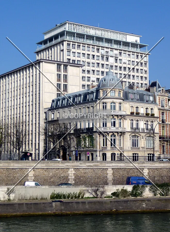 View from the west, from Ile Saint-Louis