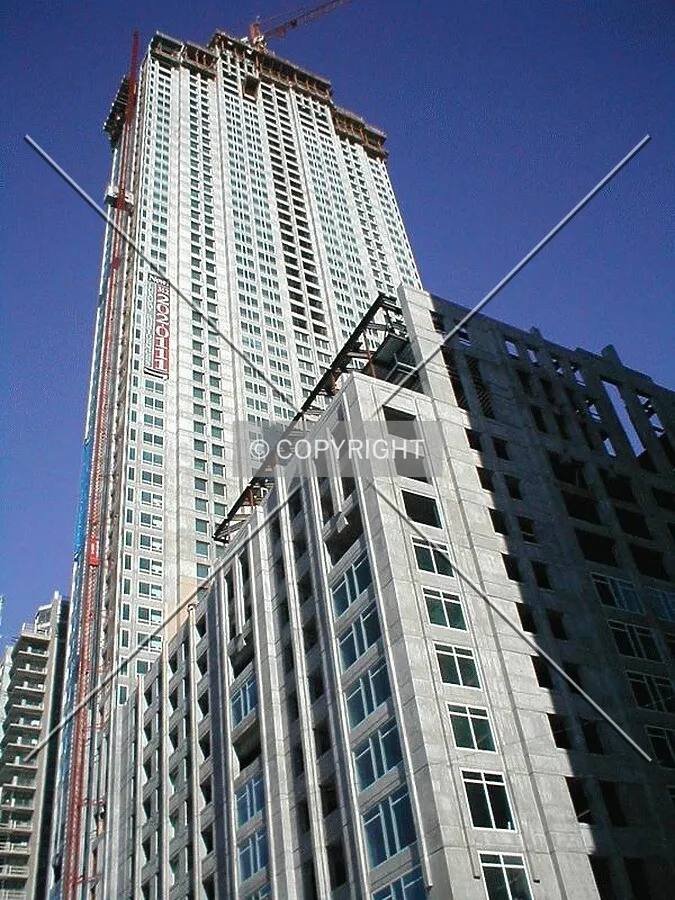 Dearborn Street elevation looking north