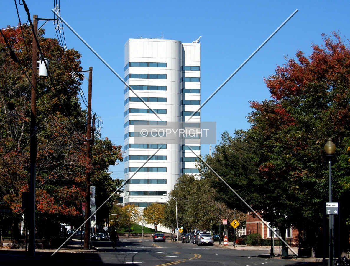 View from the southeast along Neilson Street