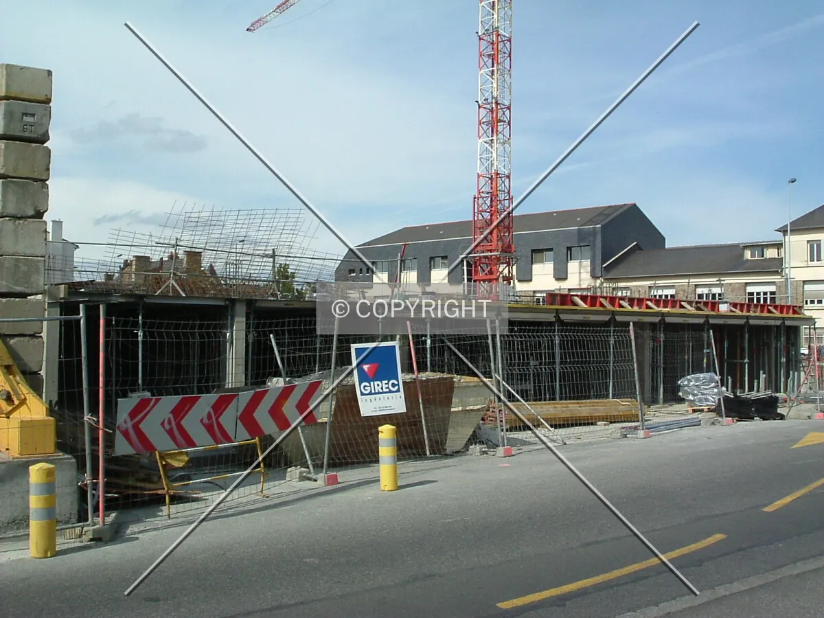 Vue depuis le Boulevard Aristide Briand