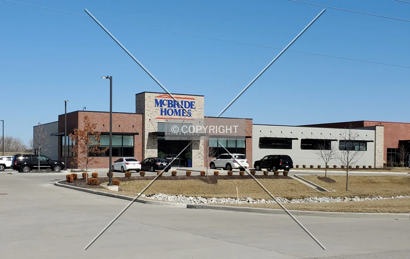 Southwest view; February 22, 2020