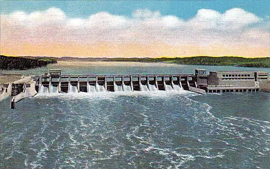 Vintage view from the west