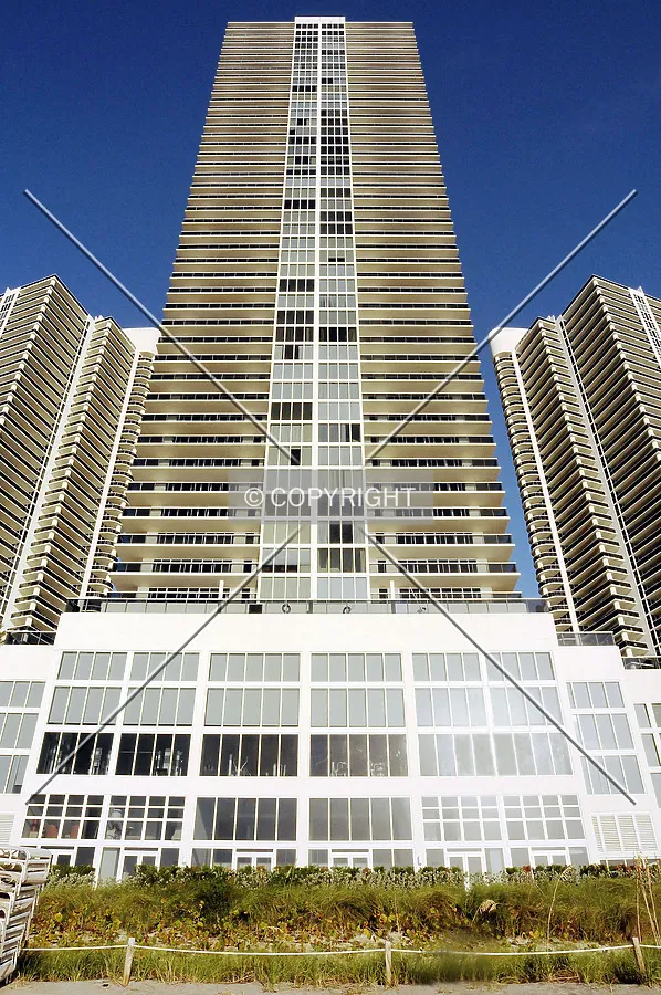 Looking up from the east across the beach