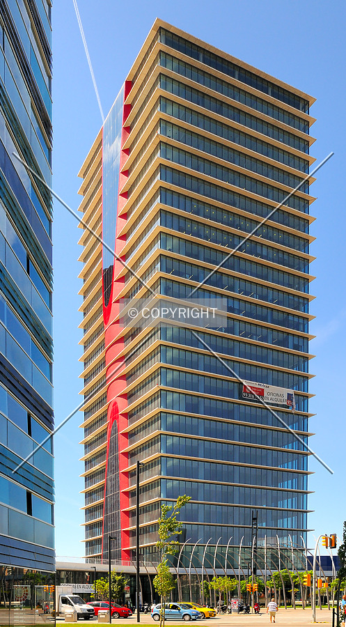 Realia Office Tower designed by japanese architect Toyo Ito