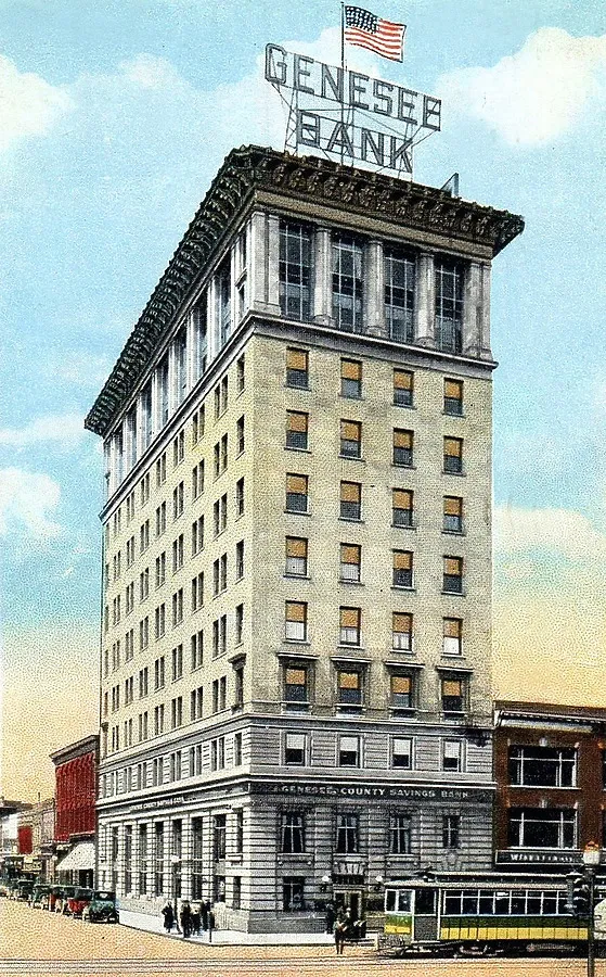 Vintage view from the east