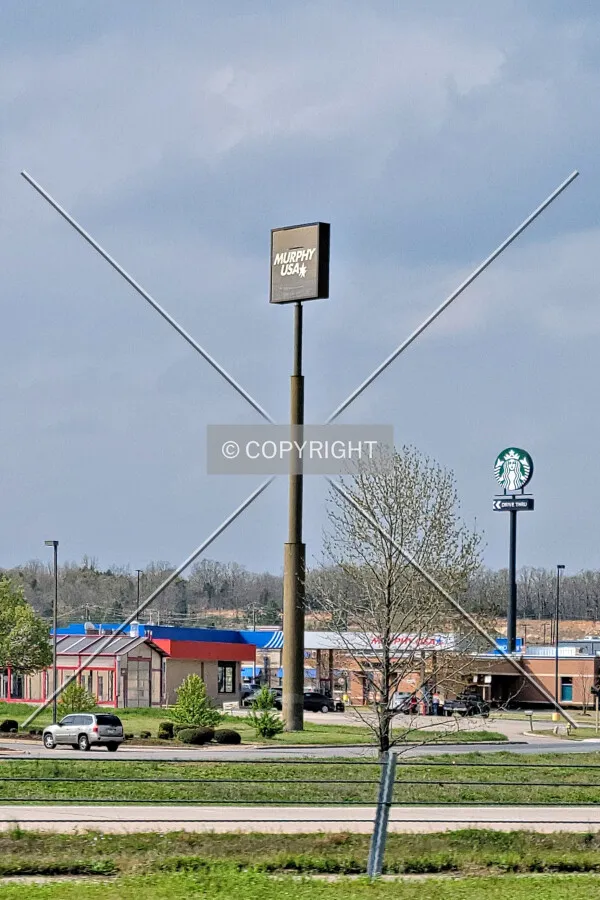 From the southeast; March 27, 2021