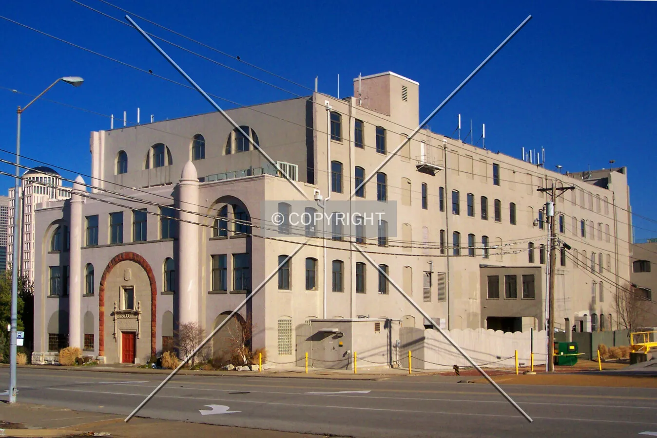 View from the southwest