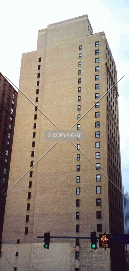 View of east facade