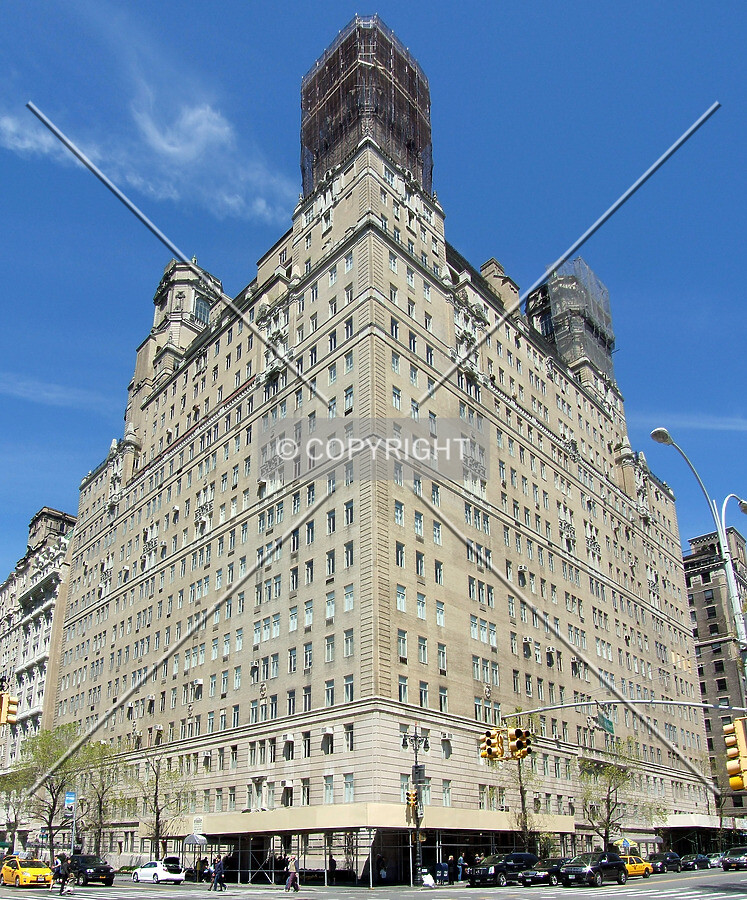 View from the southwest at 81st Street and Central Park West