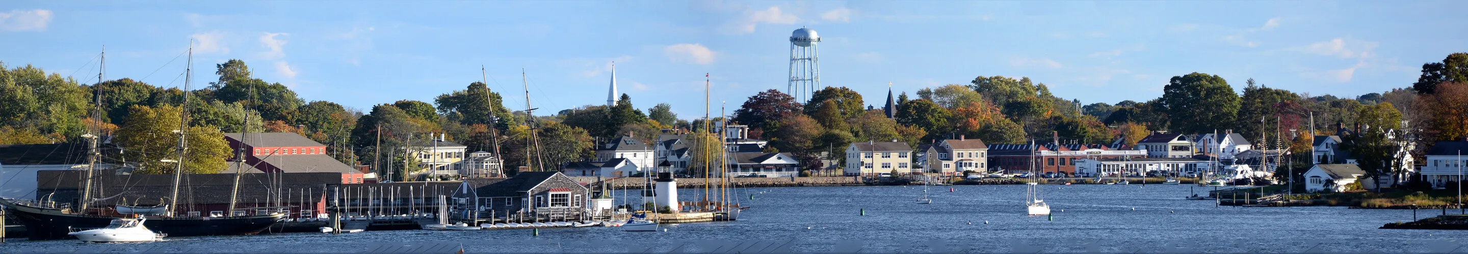 View from the north