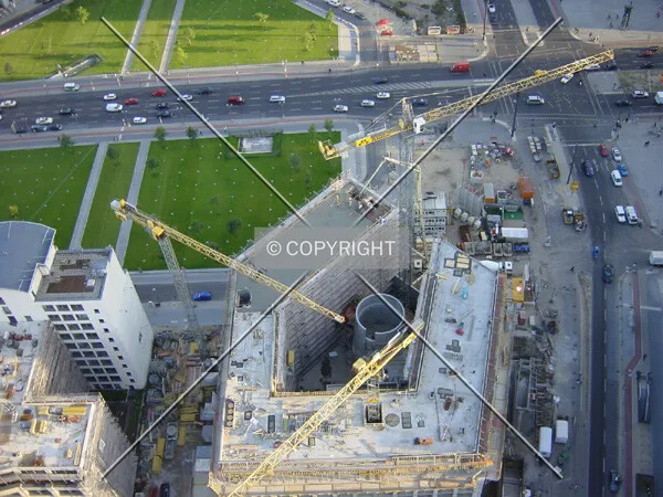 Leipziger Platz from the air