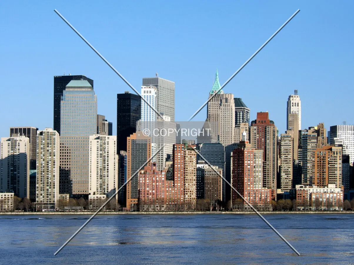 Downtown from the west