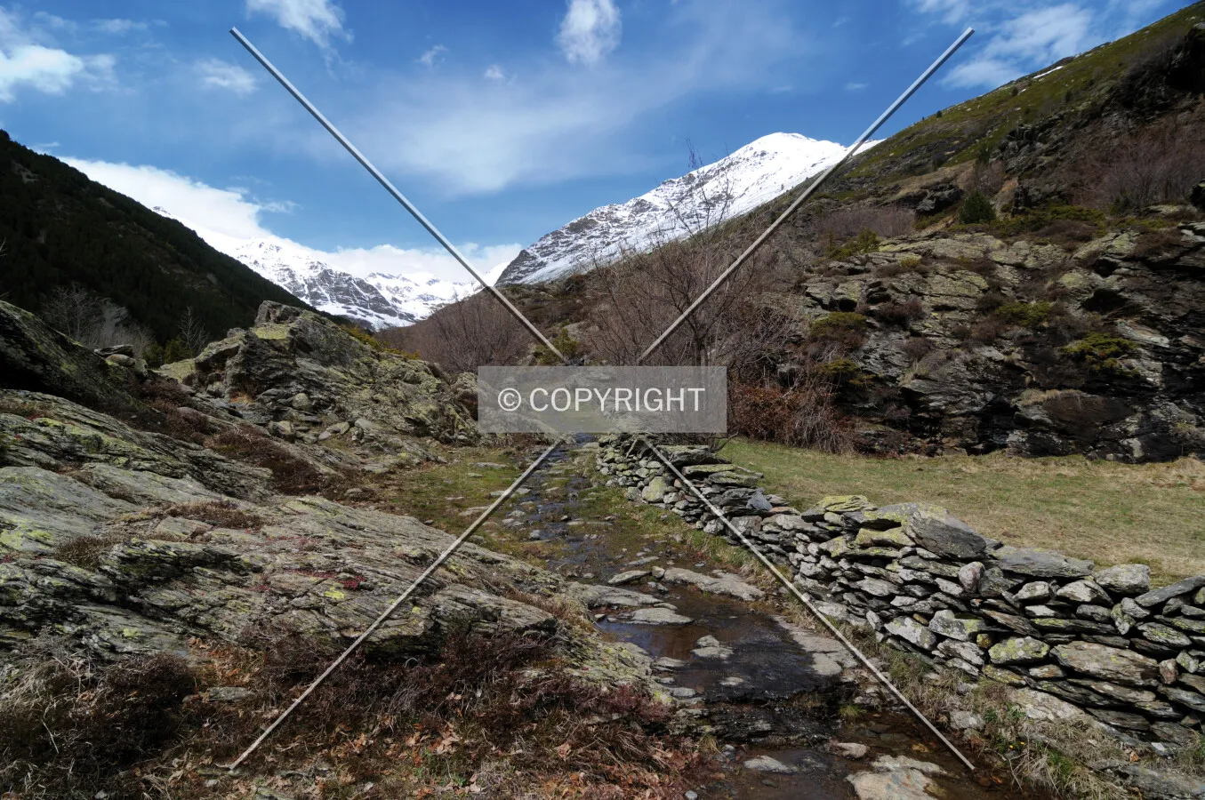Valley in the Pyrenees