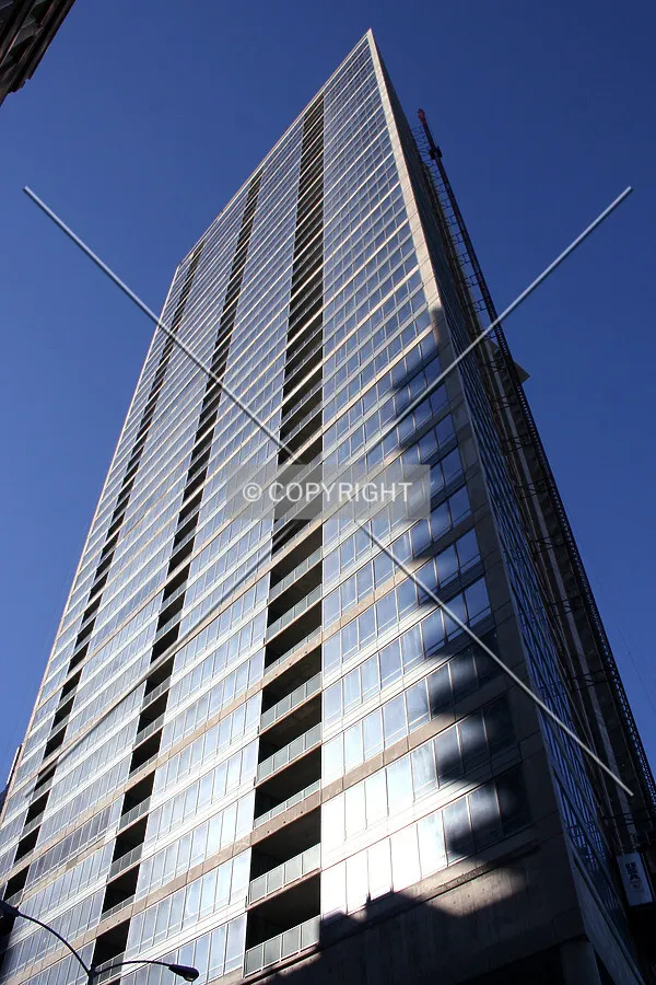 Looking up from the southeast