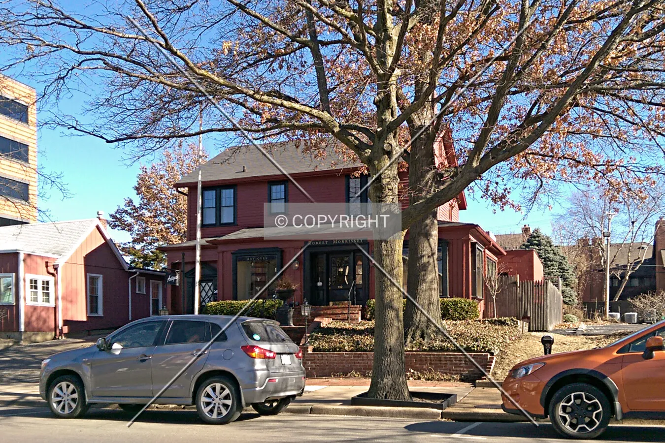 View from the southwest; January 19, 2015