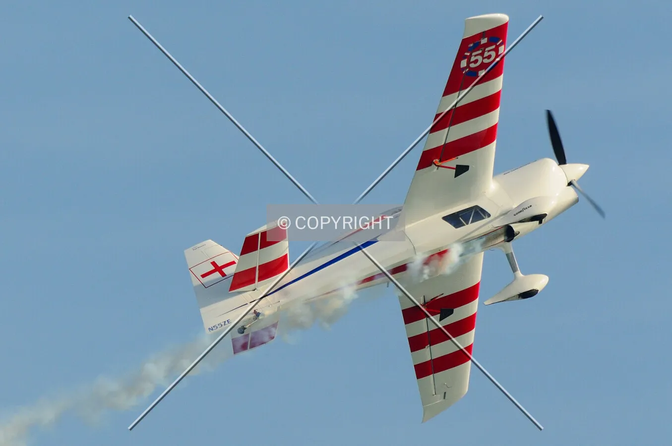Aircraft passing by