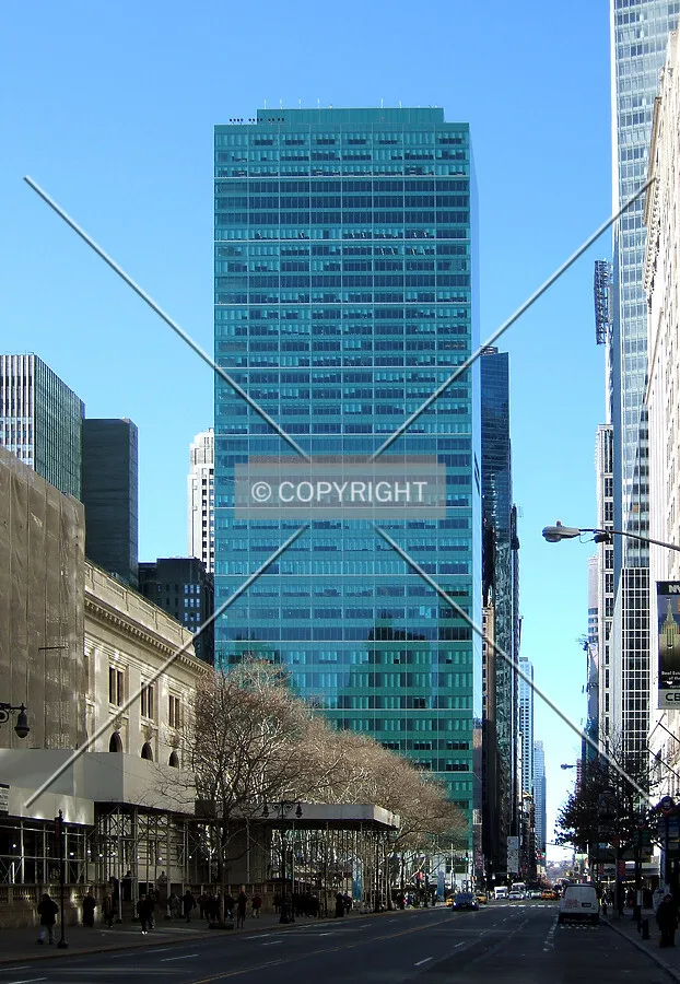 View from the east on 42nd Street