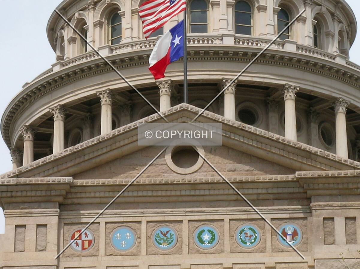 Detail of the front facade