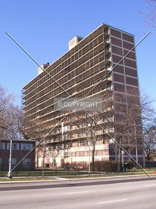 South facade from King Drive