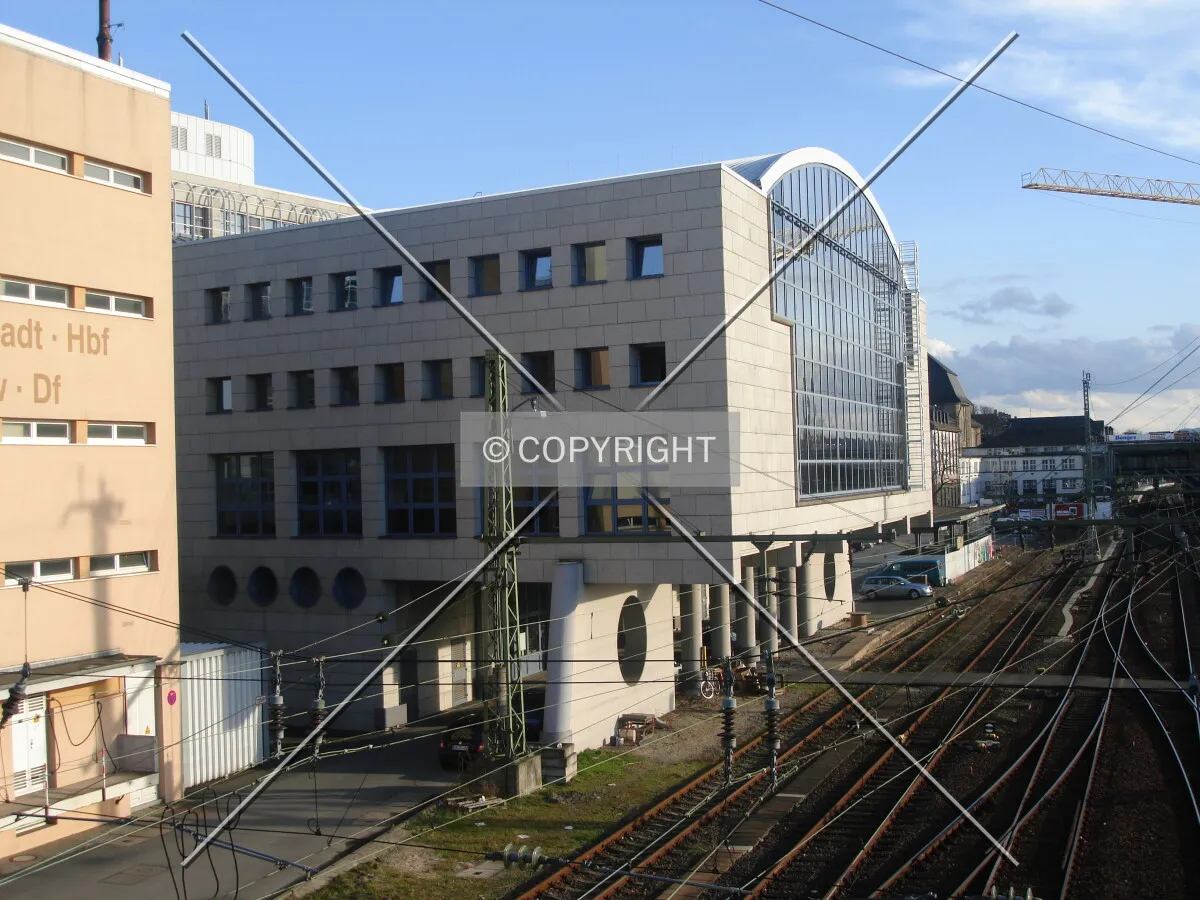 As seen from Dornheimer Weg Brücke