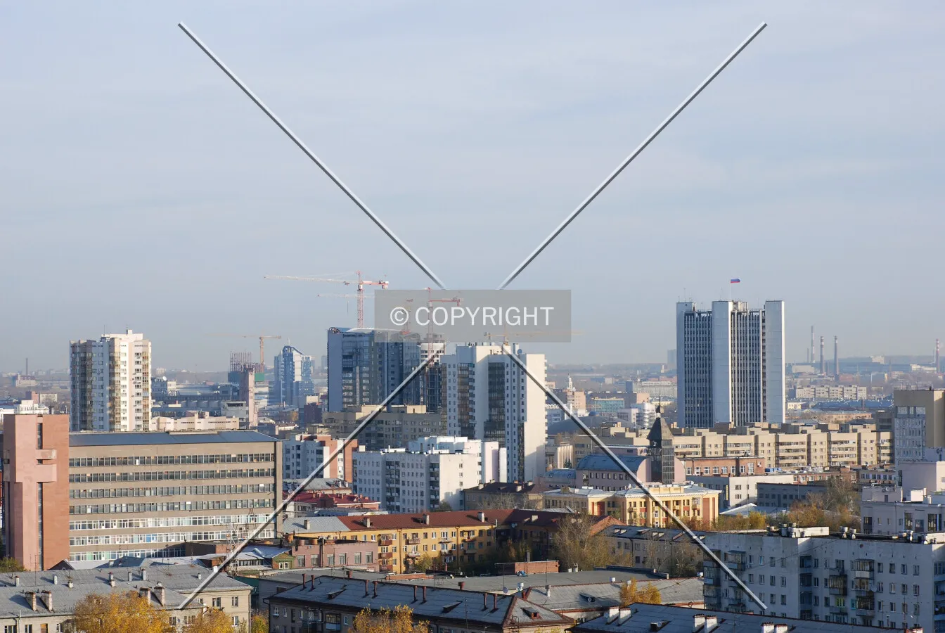 View towards downtown from Moscow Hill