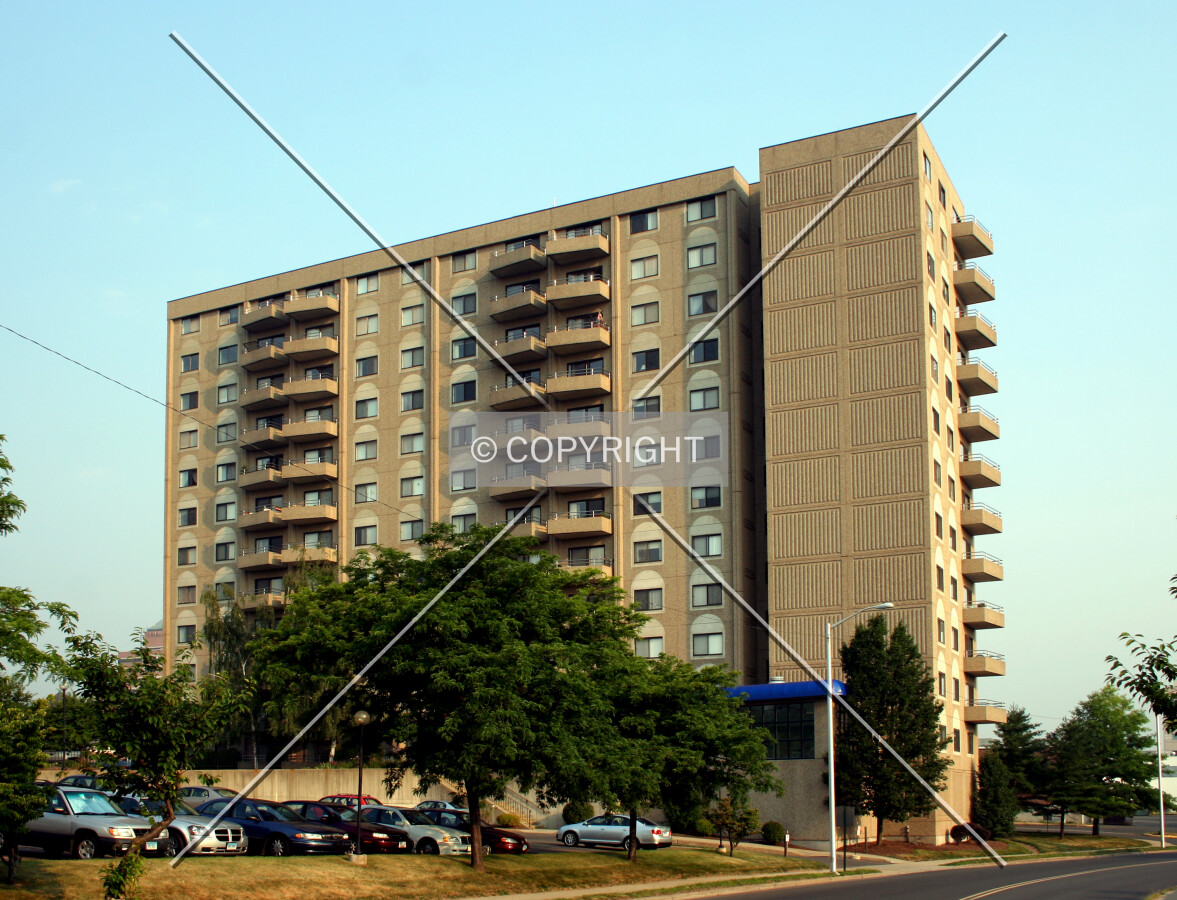 View from the southeast