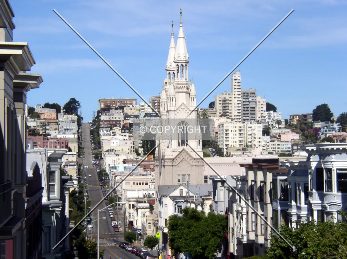 Looking west from Telegraph Hill