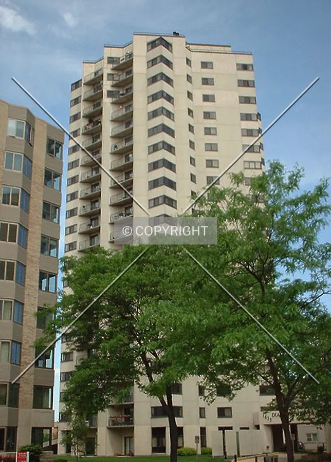 View to the north from Prospect Avenue